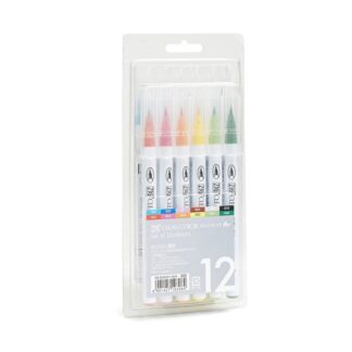 ZIG CLEAN COLOR REAL BRUSH -SET 12