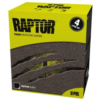 U-Pol Raptor Liner  ZAŠTITNI PREMAZ 3,8 L CRNI