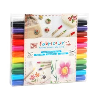 ZIG FABRICOLOR TWIN SET 12 KOM.