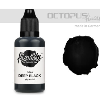 Alcohol Ink Opaque for fluid art and resin DEEP BLACK 30ml