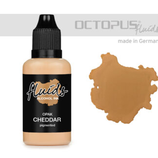 Alcohol Ink Opaque for fluid art and resin CHEDDAR 30ml