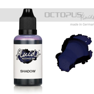 Alcohol Ink for fluid art and resin SHADOW grey-blue