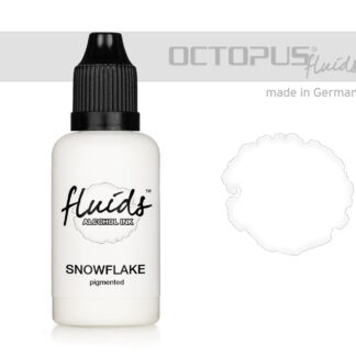 Alcohol Ink for fluid art and resin SNOWFLAKE - white