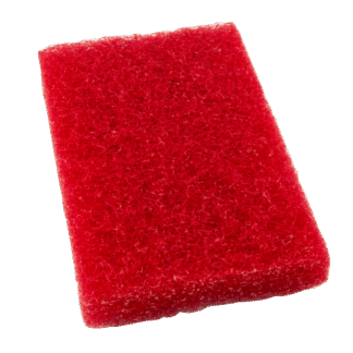 Crveni filc uklanja prljavštinu s drvenih površina. 95x155 Osmo