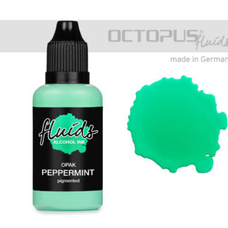 Alcohol Ink Opaque for fluid art and resin PEPERMINT 30ml