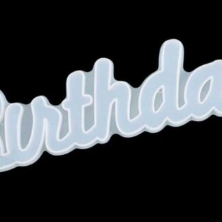 Silikonski kalup Birthday 30x7,6x1,2