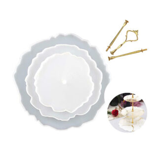 Silikonski kalup set stalak za voće/kolaće 3kom.