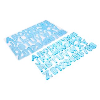 Silikonski kalup slova i brojevi