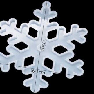 Silikonski kalup snježna pahulja 19,9x16,6 cm