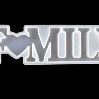 Silikonski kalup FAMILY 25,8x7,2x1,5 cm