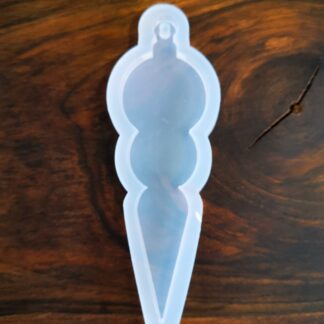 Silikonski kalup Novogodišnji Br. 06 11x3x0,6 cm (Kopiraj)