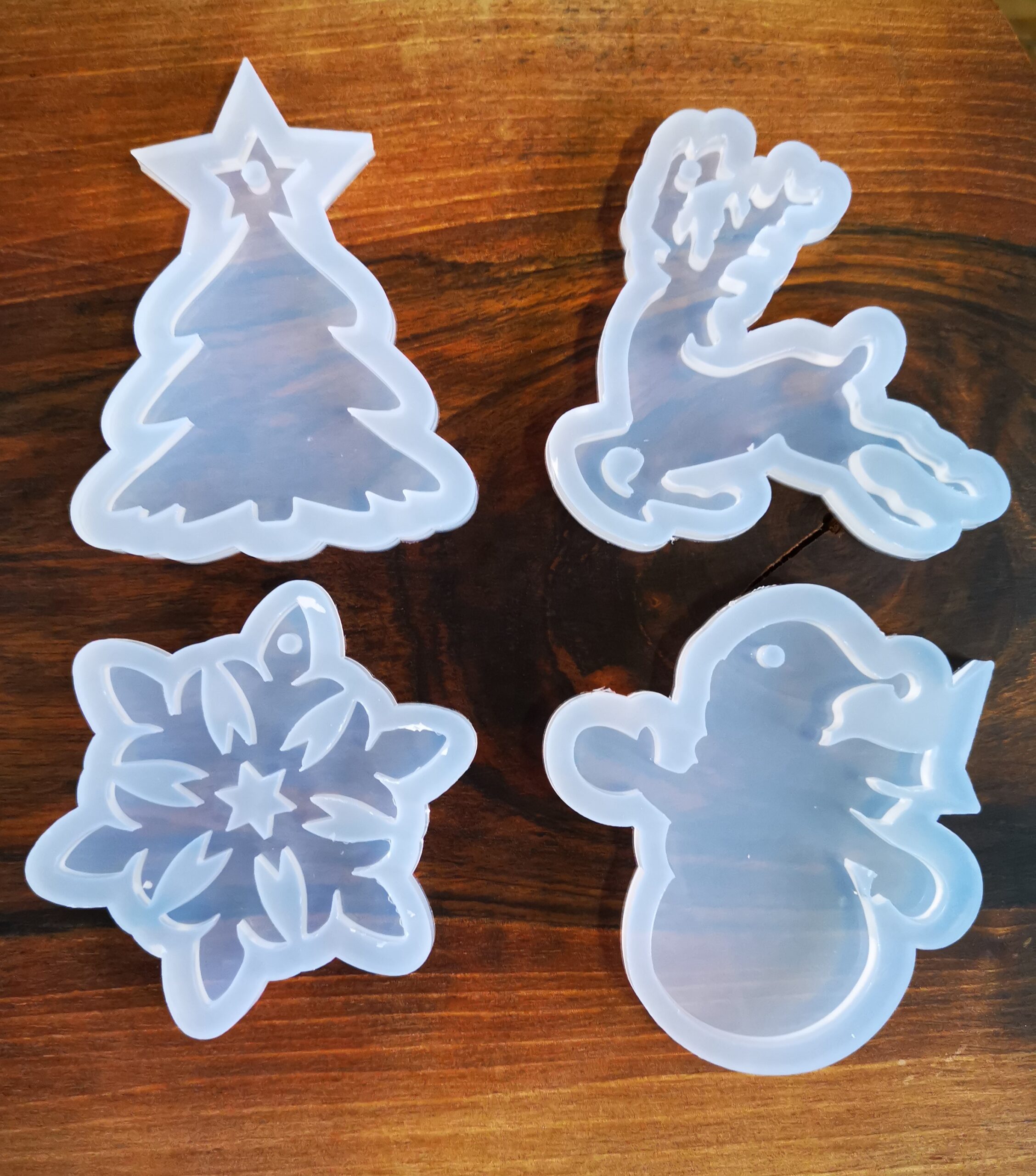 Silikonski kalup Novogodišnji Br. 09 8x6x0,6 cm - Slika 3