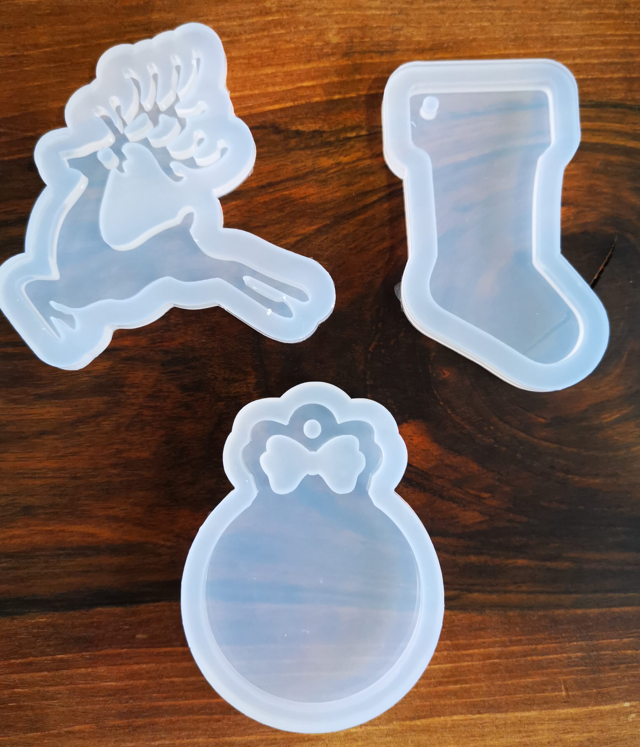 Silikonski kalup Novogodišnji Br. 09 8x6x0,6 cm - Slika 2