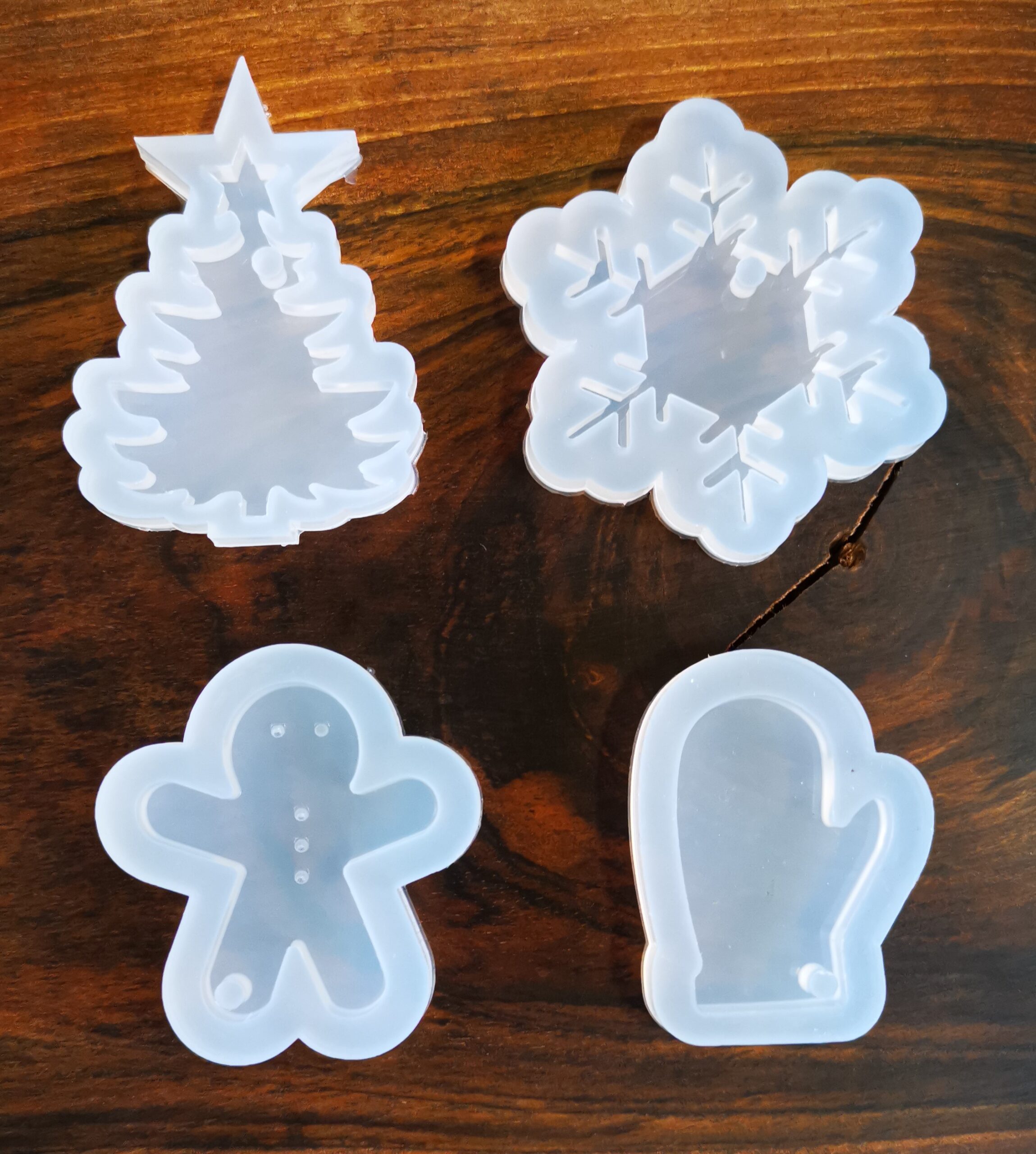 Silikonski kalup Novogodišnji Br. 23 5x3x0,6 cm - Slika 2