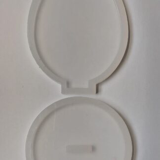 Silikonski kalup motiv uskrs složiv kalup od 2pozicije 60x80 mm postolje D45mm