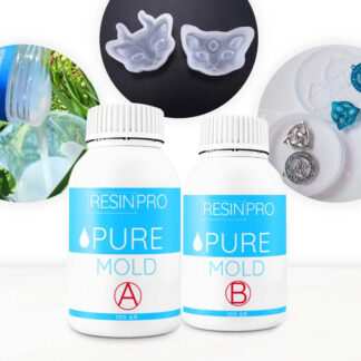 SILIKONSKA GUMA PURE MOLD brzi bezbojni 13 Shore 1kg.