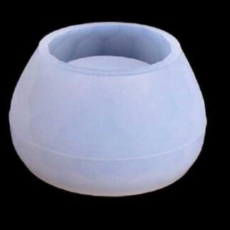 Silikonski kalup  hexagon okrugla  posudica D 4 cm V 3,3 cm