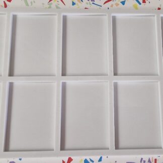 Silikonski kalup 10x7x0,8 cm x10 kom.