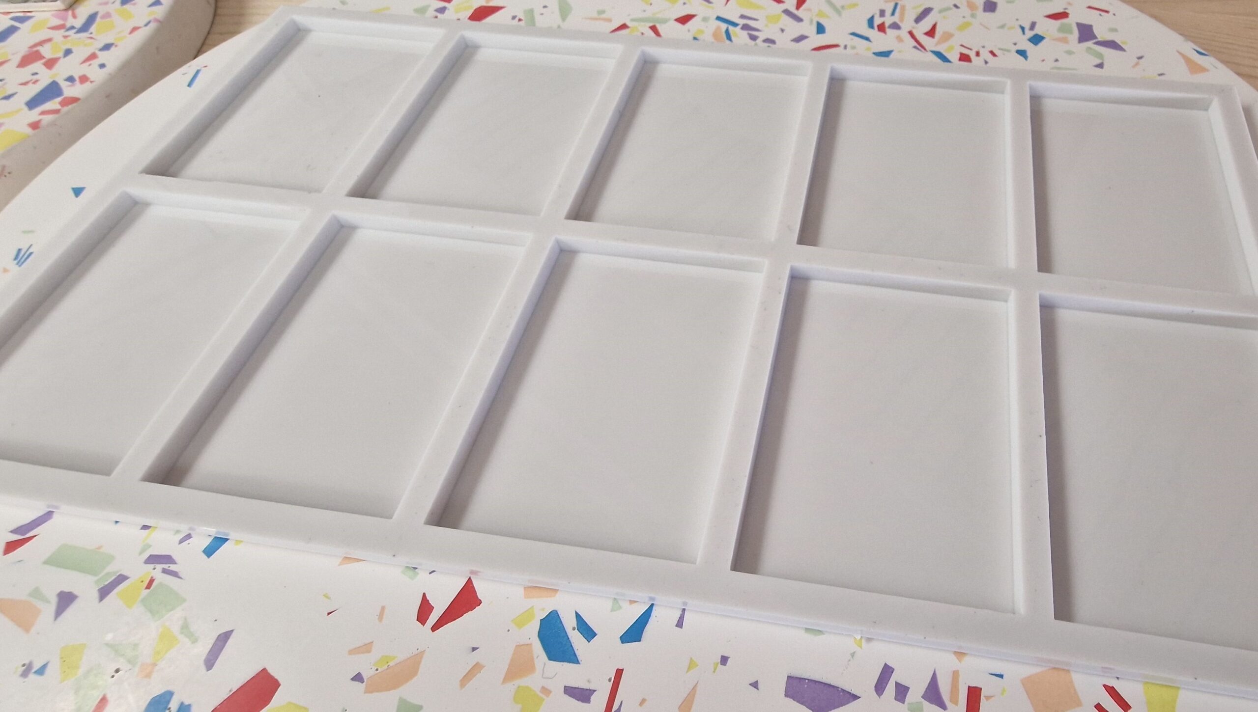 Silikonski kalup 10x7x0,8 cm x10 kom. - Slika 2