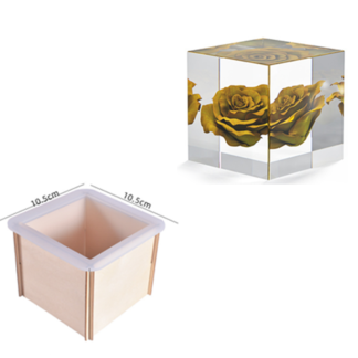 Silikonski kalup Kocka 10,5x10,5 cm