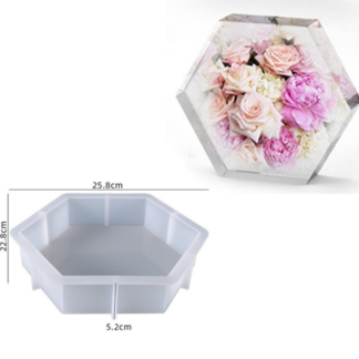 Silikonski kalup Hexagon 25,8x22,8x5,2 cm