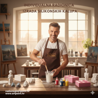 Individualna  kreativna radionica - Izrada silikonskih kalupa