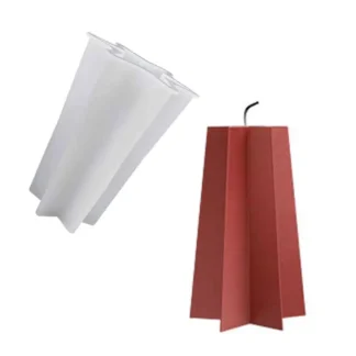 Silikonski kalup za ukrasne svijeće zvijezda 6,2x5,5x10,3 cm