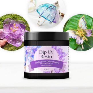 Transparentna UV DIP smola visoke viskoznosti 30ml