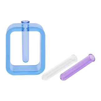 Silikonski kalup vaza pravokutna + 3 tube