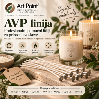 Fitilj AVP 23  120 mm  10-50-100 kom.