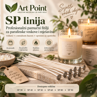 Fitilj SP 30 150 mm  10-50-100  kom.