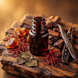Amber, Oud & Saffron  miris za svijeće