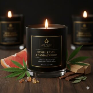 Hemp Leaves & Sandalwood miris za svijeće 50gr. - 100 gr. - 500gr - 1kg