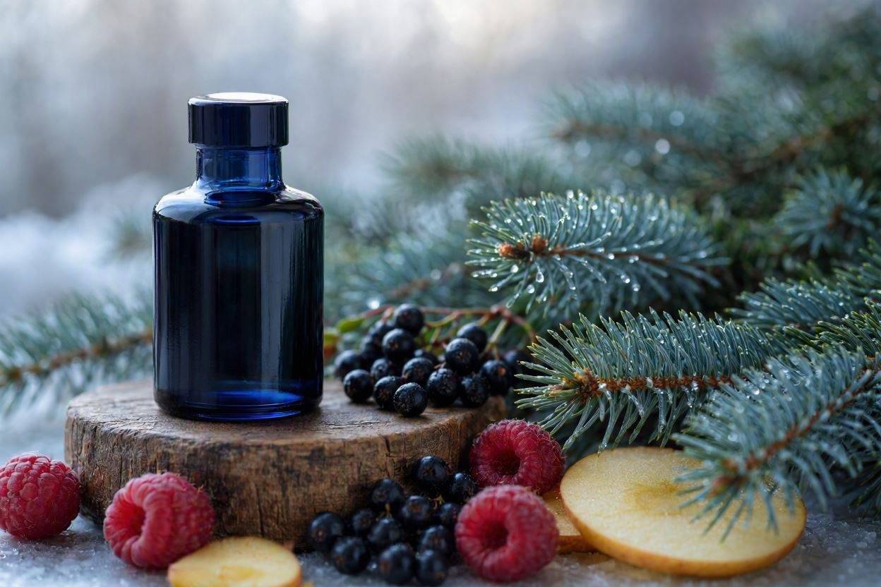 Black Elderberry and Spruce miris za svijeće