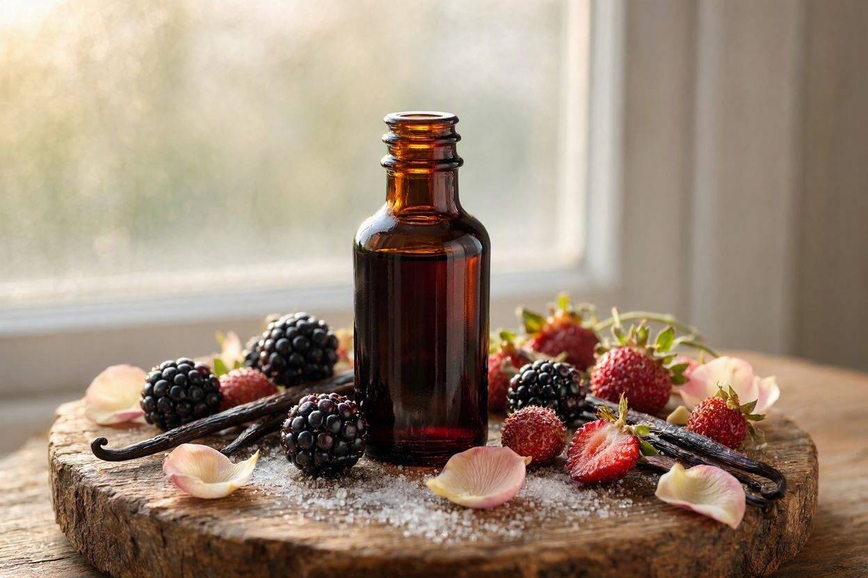 Blackberry and vanilla miris za svijeće
