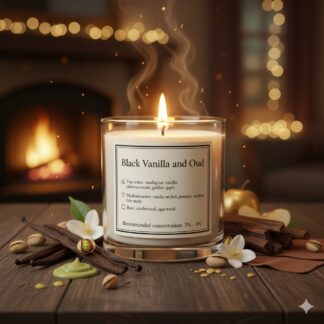 Black Vanilla & Oud miris za svijeće 50gr. - 100 gr.