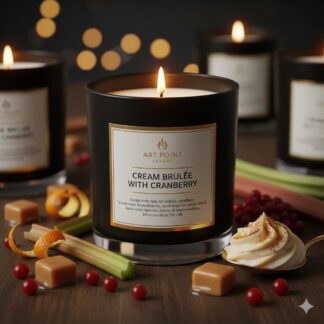 Cream Brulee with Cranberry miris za svijeće 50gr. - 100 gr.