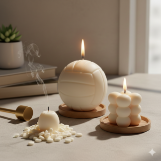 Sojin / Parafin vosak za kalupe - Terrawax E7311P mješavina voska za proizvodnju ukrasnih svijeća