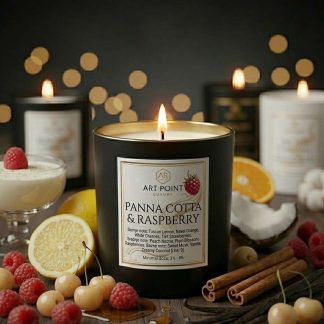 Panna Cotta & Raspberry miris za svijeće