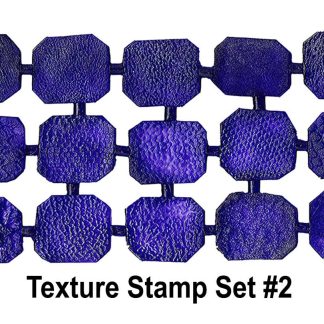 Creature Skin Texture Stamp Set 2 - fleksibilni pečati za izradu teksture zmajeva i čudovišta na glini.