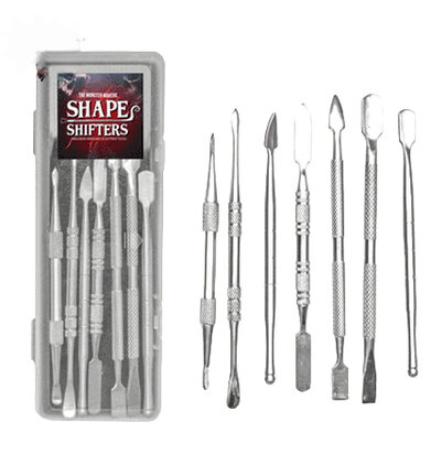 SHAPE SHIFTERS Mini Spatula Sculpting Set - komplet od 7 profesionalnih tankih špatula za modeliranje gline.