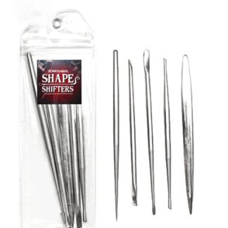 SHAPE SHIFTERS Precision Sculpting Set - komplet od 5 profesionalnih alata od nehrđajućeg čelika za mikro detalje i modeliranje gline.