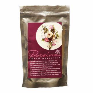 Porsina Cold Porcelain - mekana zračnosušeća pasta (hladni porculan) za modeliranje i izradu realističnog cvijeća.