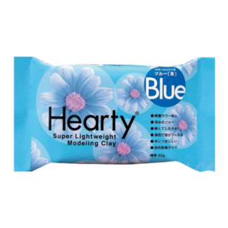 Hearty Blue glina 50g - Padico lagana zračnosušeća glina u plavoj boji.