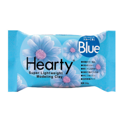 Hearty Blue glina 50g - Padico lagana zračnosušeća glina u plavoj boji.