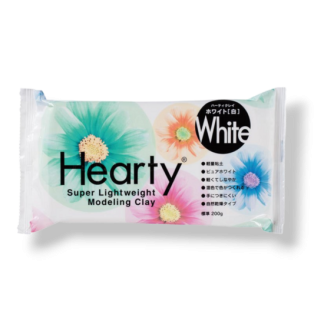 Hearty White 180g - Padico super lagana zračnosušeća glina u bijeloj boji.