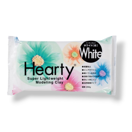 Hearty White 180g - Padico super lagana zračnosušeća glina u bijeloj boji.