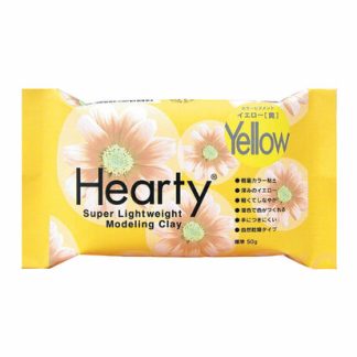 Hearty Yellow 50g - Padico super lagana zračnosušeća glina u žutoj boji za minijature.