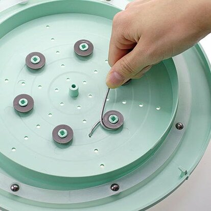 Plastic Turntable - Padico okretni stol s kočnicom za rad s glinom.