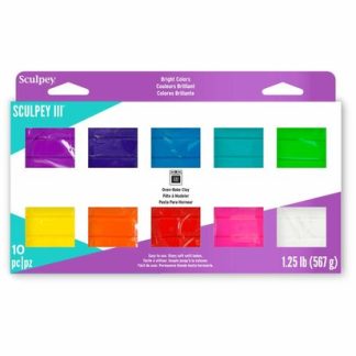 Sculpey III Brights Multi-pack 10 kom.